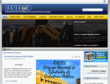 Tablet Screenshot of fenecop.org